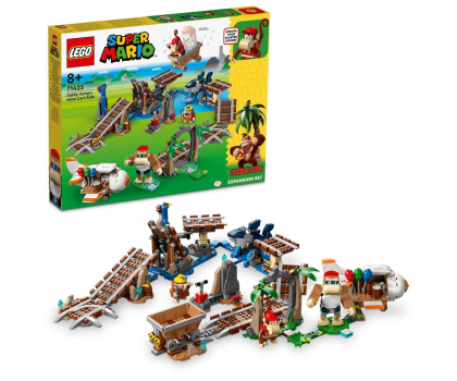 Klocki LEGO® LEGO Super Mario 71425 Przejażdżka wagonikiem Diddy Konga - rozsz